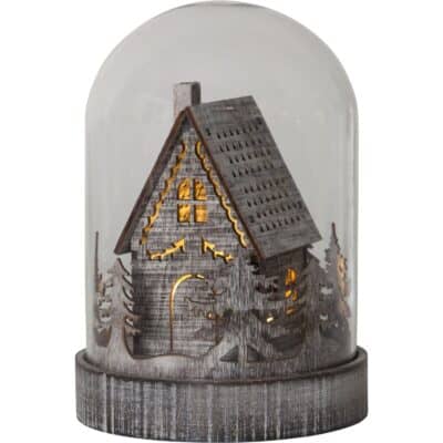 Pöytäkoriste Kupoli - Ruskea - 17,5 cm