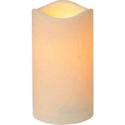 Star Trading - LED-pöytäkynttilä Paul - 15 cm - Beige