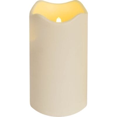 Star Trading - LED-pöytäkynttilä Paul - 18 cm - Beige