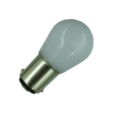 BA15d 12V/24V 1.5W Frostat glas LED