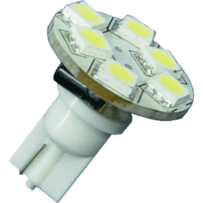 T10 12V/24V 1W baklygte
