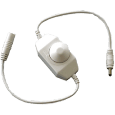 Lysdæmper 12V/24V - hvid