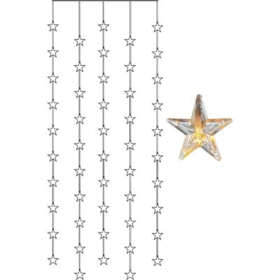 Tähtiverho - LED - 50 valonlähdettä - 90 cm