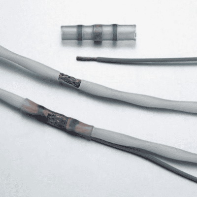 Krympbar splejsemuffe 2,2 - 4,5 mm² Blå - 4 stk.