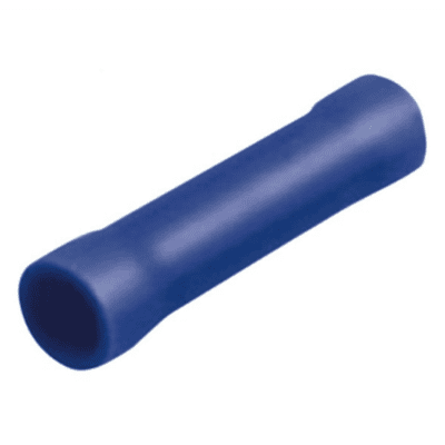 Splejsehylster Kobber 2,5 mm blå - 10 stk.