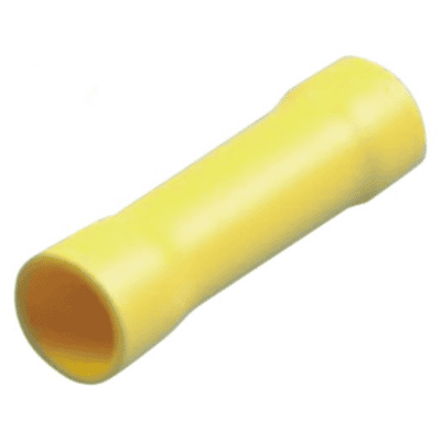 Splejsemuffe Kobber 3,6 mm gul - 10 stk.