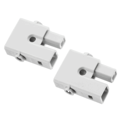 Hermafroditisk stik 0,5 til 2,5 mm2 150V 2 poler - 2 stk.