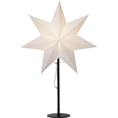 Estrella en pie Mixa Blanco 50cm