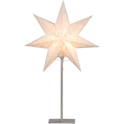 Estrella en pie Sensy Blanco 55cm