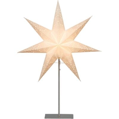 Estrella en pie Sensy Blanco 78cm