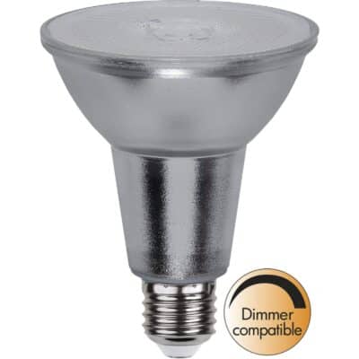 Lámpara LED E27 PAR30 Foco de cristal