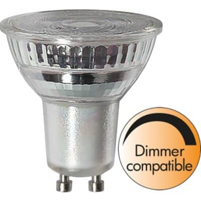 LED-lamppu GU10 MR16 kohdevalo lasi