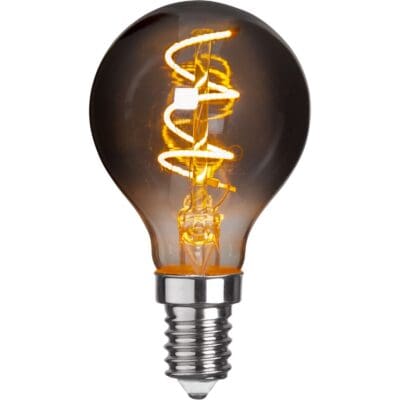 LED-lamppu E14 P45 Decoled Grace Smoke - 3,0 W - 1800 K