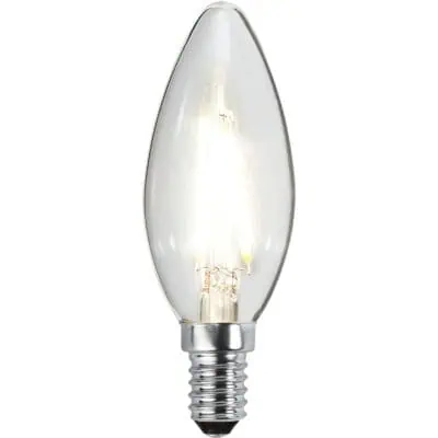 LED-pære E14 C35 Klar - 2,3w - 4000K