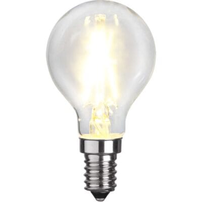 LED-lampe E14 P45 Klar - 2,0w - 2700K