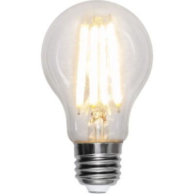 LED-lamp E27 A60 transparant - 10,5W - 2700K