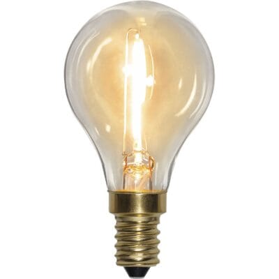 LED-lamppu E14 P45 Soft Glow - 0,8 W - 2100 K