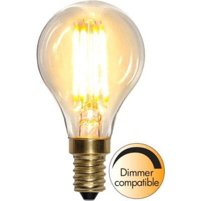 LED-lamppu E14 P45 Soft Glow - 4,0 W - 2100 K - Himmennettävä