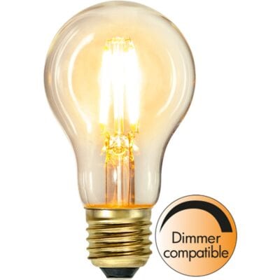 LED-lamp E27 A60 Soft Glow - 4,0 W - 2100K - Dimbaar