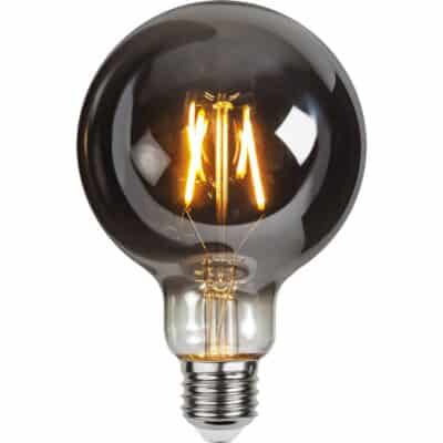 LED-lamp E27 G95 effen rookkleur - 1,8 W - 2100 K