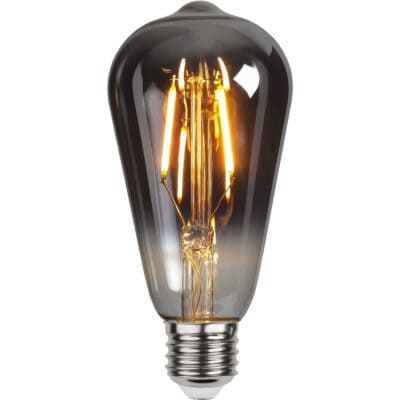 LED-lamp E27 ST64 effen rookkleur - 1,8 W - 2100 K