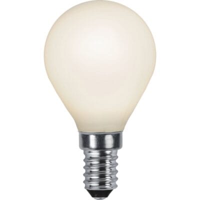 LED-lamppu E14 P45 Läpinäkymätön filamentti RA90 - 2,0 W - 2700 K