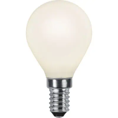 LED-lampe E14 P45 Opak glødetråd RA90 - 3,0w - 2700K