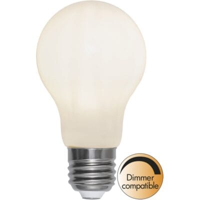 LED-lamp E27 A60 met ondoorzichtige gloeidraad RA90 - 8,0 W - 2700K - Dimbaar