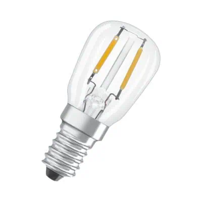 OSRAM LED-LAMPER PÆREFORMET KLAR (12) E14