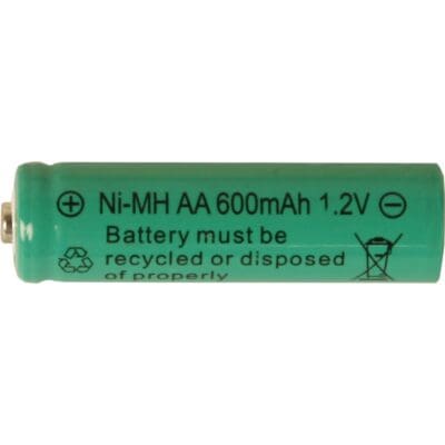Star Trading - Solar lighting - Rechargeable battery AA 1.2V 600mAh Ni-MH - Green
