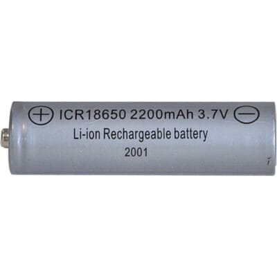 Star Trading - Aurinkovalaistus - Ladattava akku 18650 3.7V 2200mAh Li-ion -
