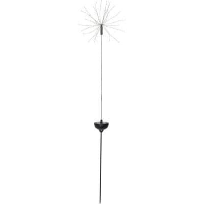 Star Trading - Solar lighting - Solar decoration Firework Solar - Black - 1