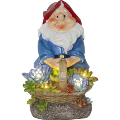 Star Trading - Solar cell lighting - Solar cell decoration Gnomy - Multi - 22cm