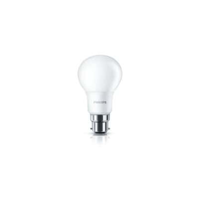 Philips - CorePro LEDbulb ND 8-60W A60 B22 827