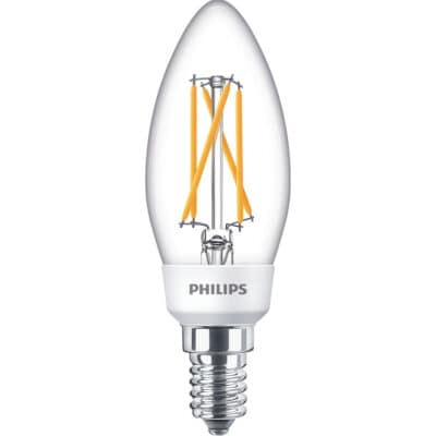 Philips - LEDClassic SSW 40W B35 E14 WW CLND 1SRT4