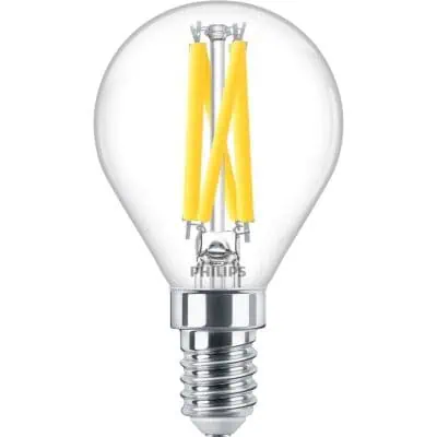 Philips - LED klassisk 60W P45 E14 WGD90 CL SRT4