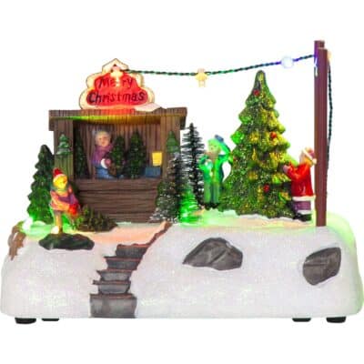 Panorama Iceville - Kerstversiering met LED-verlichting