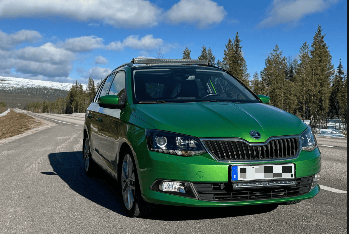 Skoda Octavia met Luxtar Ticon