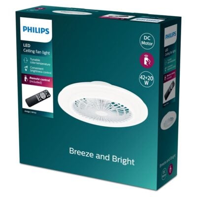 Philips Amigo - Kattovalaisin tuulettimella 25W+60W