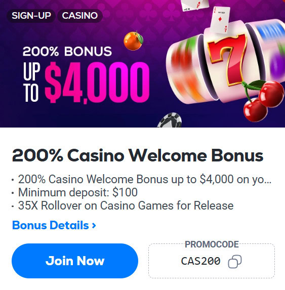 200 casino bonus betus