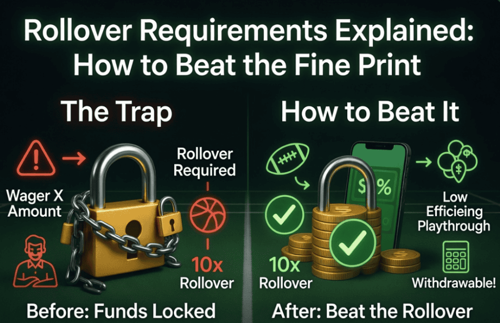 Sportsbook Rollover Requirements Explained