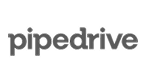 Logo do PipeDrive, parceiro oficial da Y2B Consulting para gestão de funil e CRM comercial