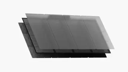 Foldable 400W solar panel for portable outdoor power solutions.