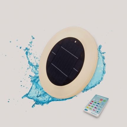 Solar panel with remote control for outdoor energy solutions.