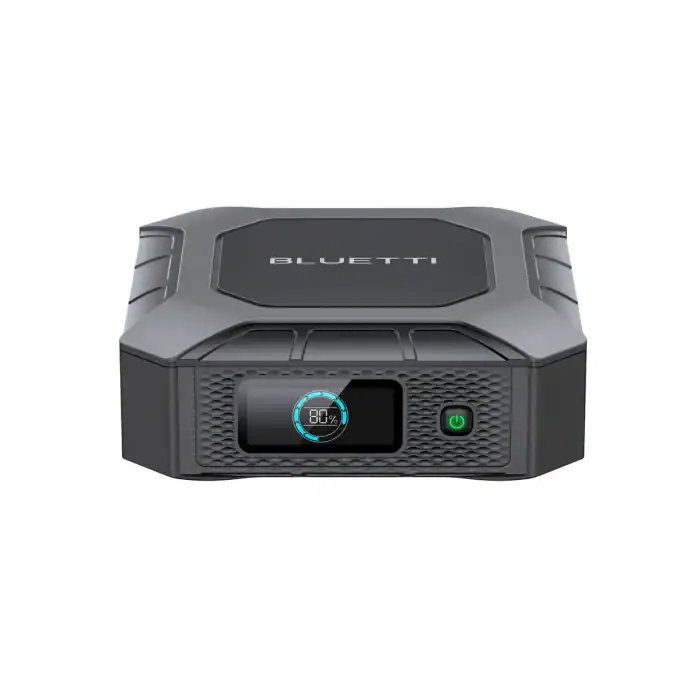 Compact Bluetti X20 portable power station for outdoor and emergency use.