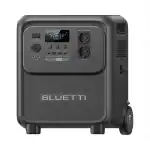 High-capacity Bluetti Elite 320 portable power station with multiple outlets and digital display.
