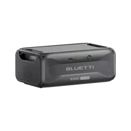 High-capacity Bluetti AC500+B300K portable power station for outdoor use.