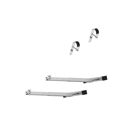 EcoFlow lattice balcony bracket for secure outdoor installation.