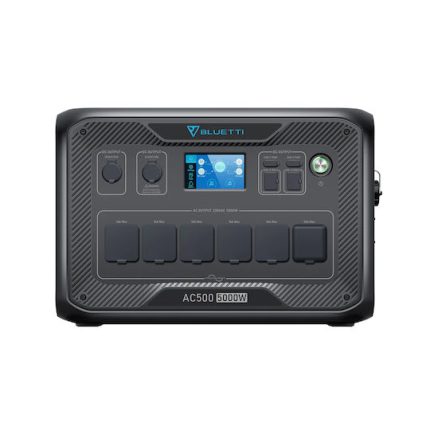 High-capacity Bluetti AC500 portable power station.