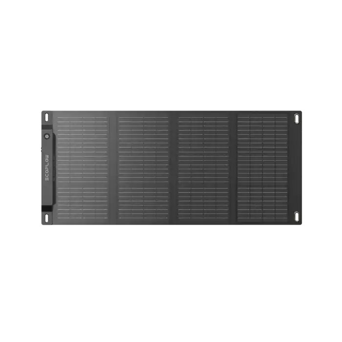 Ecoflow 28W portable solar panel for outdoor energy solutions.